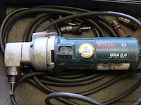 Metabo haakse slijper type we-9-125 quick & bosch knabbelschaar type gn 2,0 - afbeelding 4 van  6