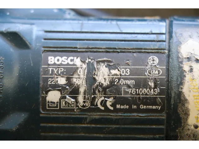 Metabo haakse slijper type we-9-125 quick & bosch knabbelschaar type gn 2,0 - afbeelding 5 van  6
