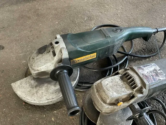 Metabo haakse slijpmachine (2x) - afbeelding 2 van  3