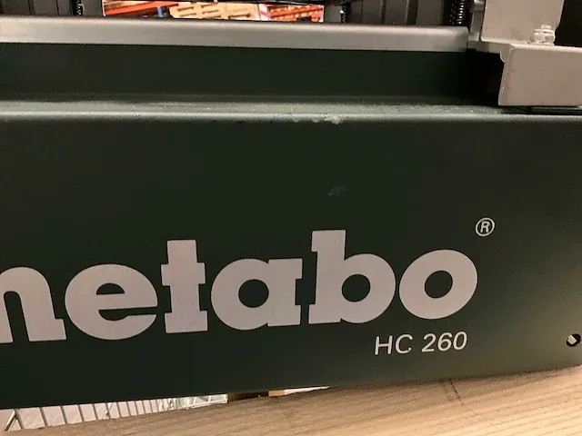 Metabo hc 260 vlak vandiktebank - afbeelding 10 van  15