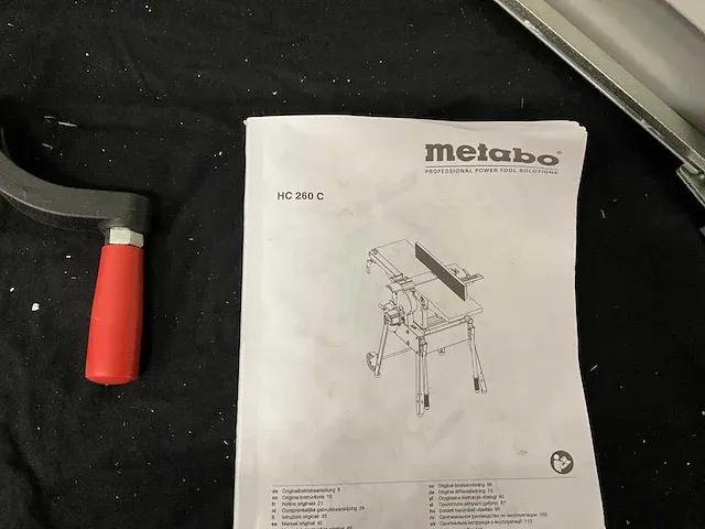 Metabo hc 260 vlak vandiktebank - afbeelding 9 van  15