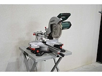 Metabo kgs 254m afkortcirkelzaagmachine met zaagtafel - afbeelding 1 van  5