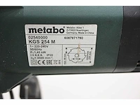 Metabo kgs 254m afkortcirkelzaagmachine met zaagtafel - afbeelding 4 van  5