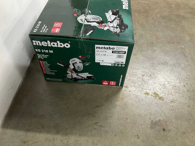 Metabo ks216m afkortzaag - afbeelding 2 van  2