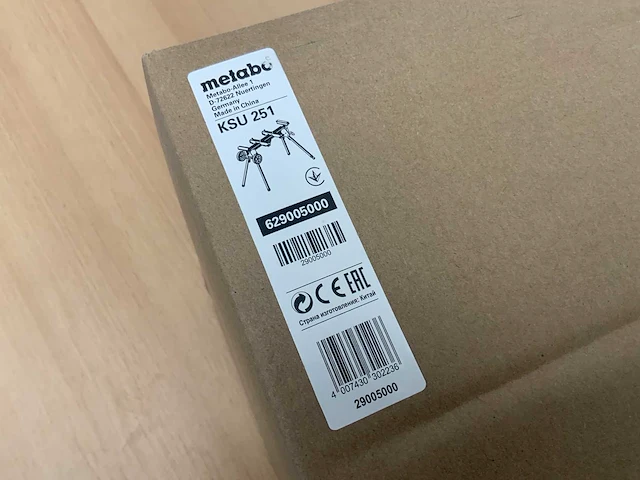 Metabo ksu 251 onderstel voor afkortzaag - afbeelding 4 van  5