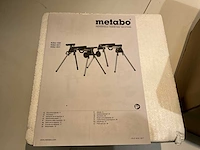 Metabo ksu 251 zaagtafel standaard onderstel - afbeelding 6 van  6