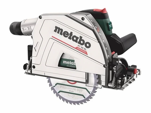 Metabo kt 66 bl (691219000) invalcirkelzaag met fs 160 geleiderail, metabox 340 - afbeelding 1 van  3