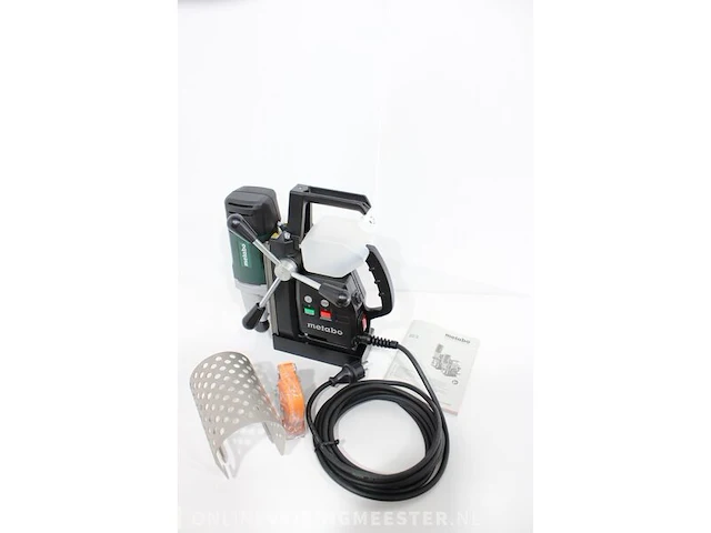 Metabo magnetische kernboormachine mag 32 plastic koffer - afbeelding 3 van  3