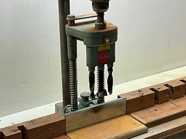 Metabo / makita hp2010n boorstatief en 3 kops boormachine - afbeelding 7 van  8
