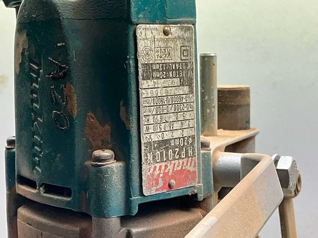 Metabo / makita hp2010n boorstatief en 3 kops boormachine - afbeelding 8 van  8