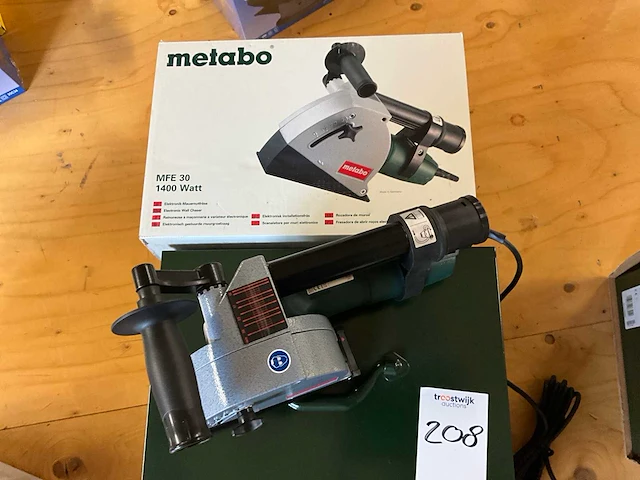 Metabo mfe 30 sleuvenfreesmachine - afbeelding 2 van  6