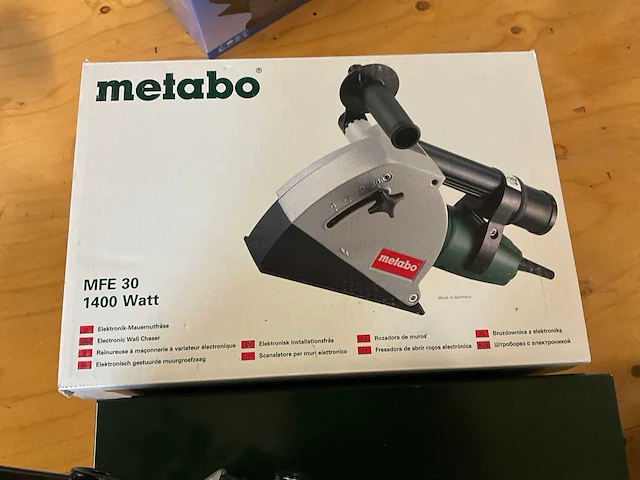 Metabo mfe 30 sleuvenfreesmachine - afbeelding 5 van  6