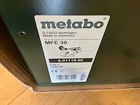 Metabo mfe 30 sleuvenfreesmachine - afbeelding 6 van  7