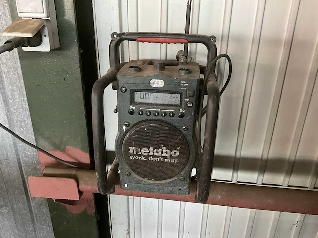 Metabo rc14.4-18 bouwradio - afbeelding 1 van  2