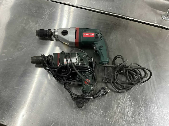 Metabo sbe 750 klopboormachines (2x) - afbeelding 1 van  6