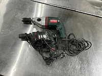 Metabo sbe 750 klopboormachines (2x) - afbeelding 1 van  6