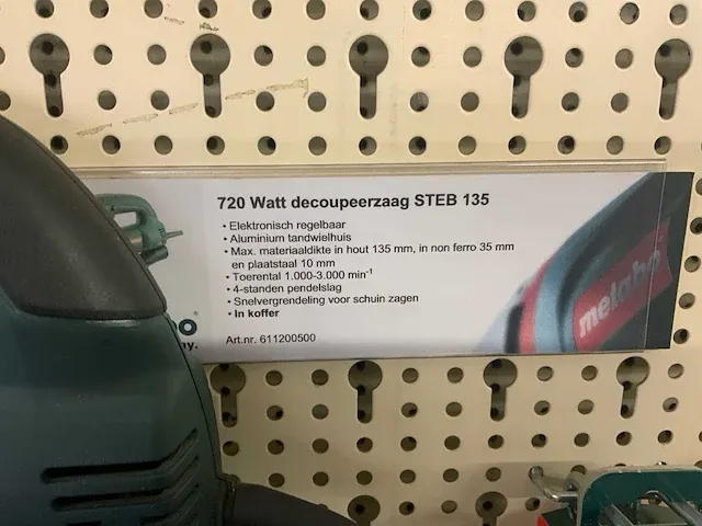 Metabo steb 135 decoupeerzaag - afbeelding 3 van  3