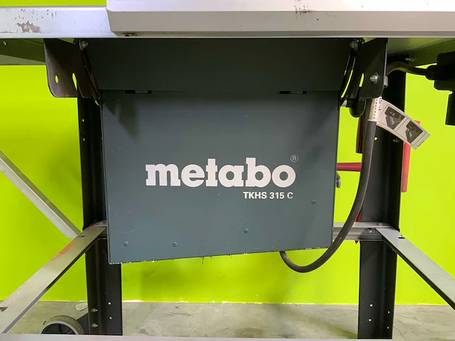 Metabo tkhs 315 c tafelcirkelzaagmachine - afbeelding 5 van  7