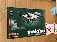 Metabo ts254 m zaagtafel - afbeelding 15 van  16