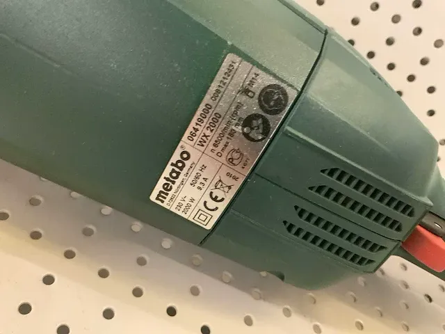 Metabo wx2000 haakse slijpmachine - afbeelding 3 van  7