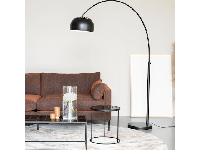 Metal bow booglamp - zwart, zuiver - afbeelding 2 van  4