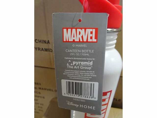 Metal canteen bottle marvel (222x) - afbeelding 2 van  3