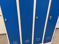 Metal design 4-deurs lockerkast - afbeelding 3 van  3