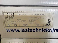 Metal flux lasdraad cored wire - afbeelding 1 van  3
