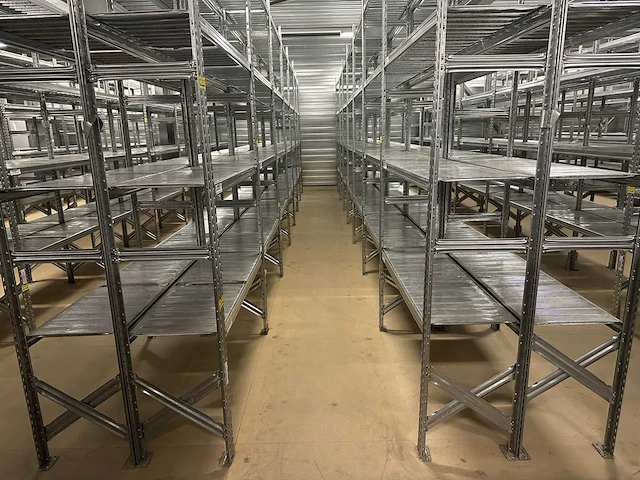 Metal-sistem - legbordstelling 10x50 - afbeelding 2 van  6