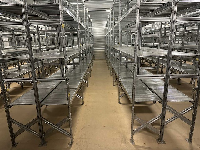 Metal-sistem legbordstelling 10x50 - afbeelding 2 van  5