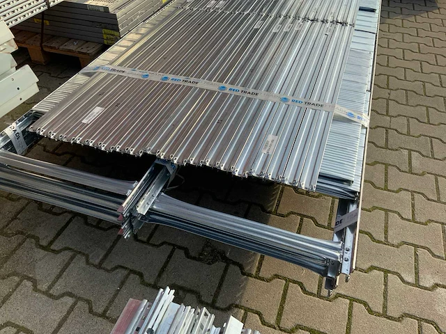 Metal-sistem legbordstelling 6x20 - afbeelding 7 van  9