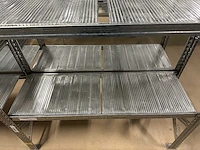 Metal-sistem legbordstelling 8x28 - afbeelding 7 van  12