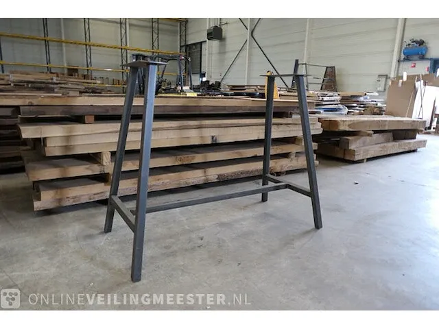 Metalen bartafel onderstel - afbeelding 1 van  4