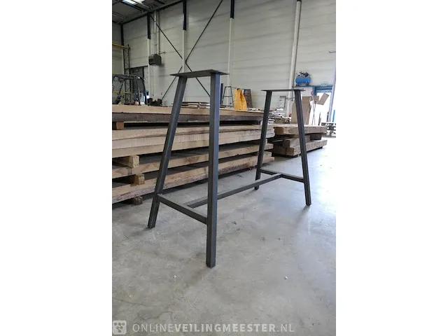 Metalen bartafel onderstel - afbeelding 2 van  4