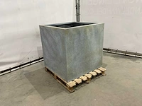 Metalen bloembak 100x100 cm - afbeelding 2 van  6