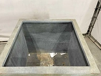 Metalen bloembak 100x100 cm - afbeelding 4 van  6