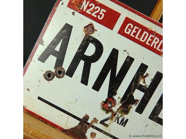 Metalen bord arnhem - afbeelding 3 van  5