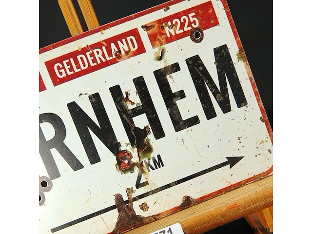 Metalen bord arnhem - afbeelding 4 van  5