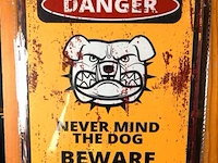 Metalen bord danger - afbeelding 1 van  1