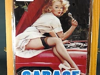 Metalen bord garage - afbeelding 1 van  1