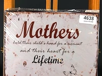 Metalen bord mothers - afbeelding 1 van  1