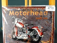 Metalen bord motorhead - afbeelding 1 van  1