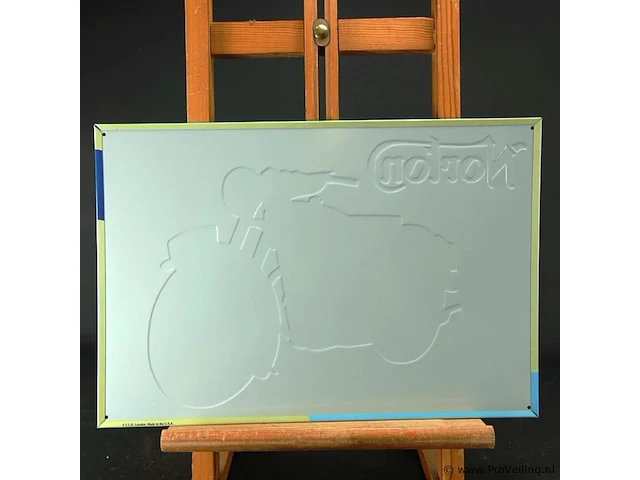 Metalen bord norton - afbeelding 5 van  5