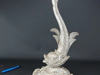 Metalen dolfijn al console - afbeelding 4 van  5