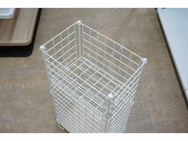 Metalen draadmand (6x) - afbeelding 2 van  3
