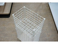 Metalen draadmand (6x) - afbeelding 2 van  3