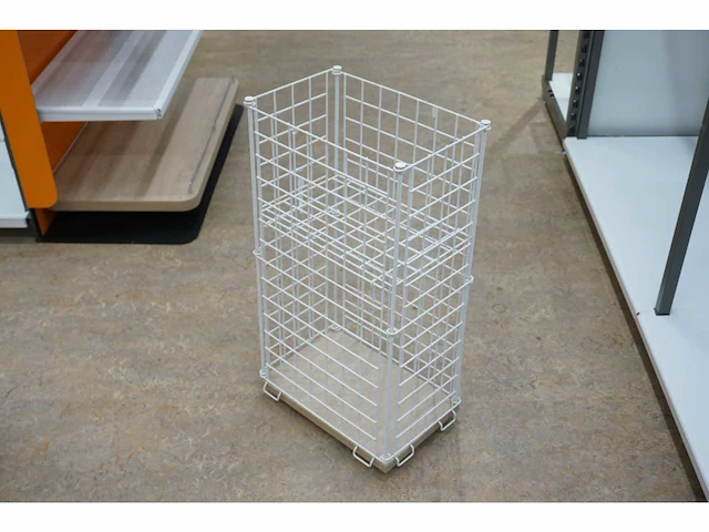 Metalen draadmand (6x) - afbeelding 1 van  3