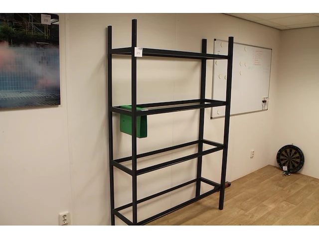 Metalen hangmappenstelling 130 x 41 x 201 cm. - afbeelding 1 van  3