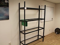 Metalen hangmappenstelling 130 x 41 x 201 cm. - afbeelding 1 van  3