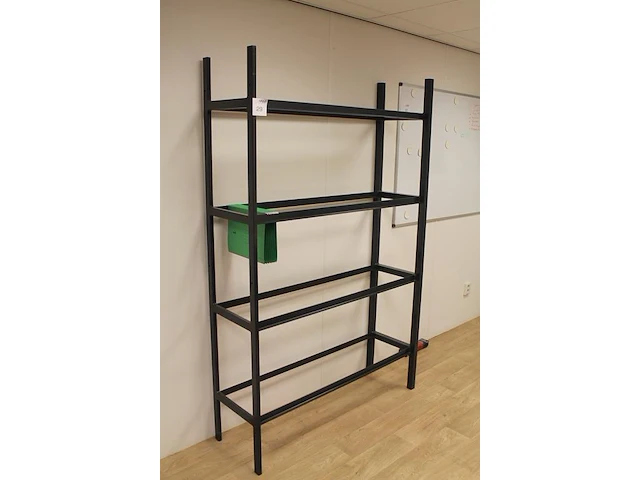 Metalen hangmappenstelling 130 x 41 x 201 cm. - afbeelding 2 van  3